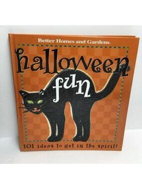 Better Homes & Gardens Halloween Fun Craft Book DIY Decorations Costumes Recipes
